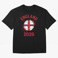 England World Cup 2026 football supporter| St George Cross Football Oversized T-Shirt Fuel the Hype around Match Day Hype around FIFA World Cup 2026 USA Canada Mexico, CR7 and Messi, England and Germany, Football History, Final Match Energy, Crowd