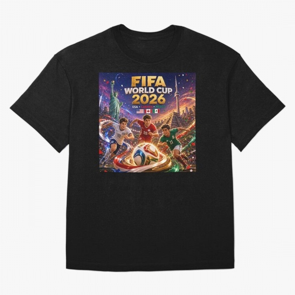 Host Nations Football 2026 #football 2026 Oversized T-Shirt Remember Match Day Hype around FIFA World Cup 2026, Cristiano Ronaldo, Brazil, Portugal and Argentina, Classic Soccer Heritage, Championship Pressure, Fan Loyalty and International Pride;