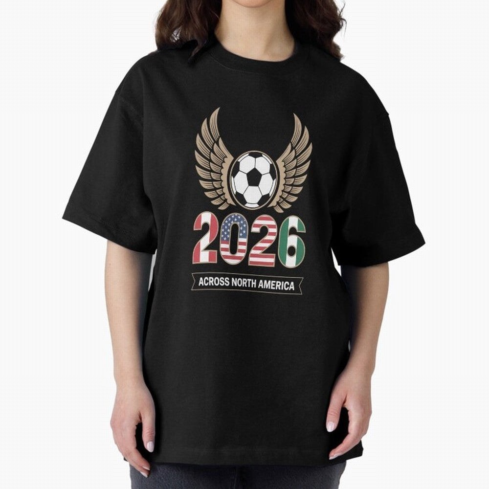 USA Mexi Cana Player 2026 Boys Kids Men Women Teen USA 2026 Oversized T-Shirt Represent Football Lovers during FIFA World Cup 2026 Group Stage Made for Mbappe and Neymar, Germany Energy, Classic Soccer Heritage, Championship Pressure, Fan Loyalty