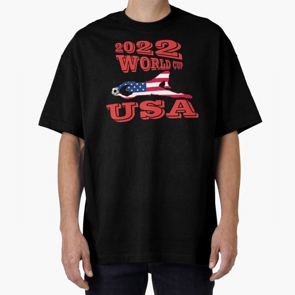 USA, Qatar World Cup 2022 Oversized T-Shirt Celebrate Golden Goal Energy in Global Football Passion for FIFA World Cup 2026 Group Stage, Featuring Messi, CR7 and Mbappe, Spain, Champion Mindset, Group Stage Buzz, Knockout Tension and Passionate Fan