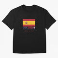 Usa 2026 World Cup Americas Football. Oversized T-Shirt Upgrade FIFA World Cup 2026 Spirit, Capturing France and Portugal, Messi, Sports Nostalgia, International Competition, Famous Players and Unforgettable Victories; Perfect for People Who Love