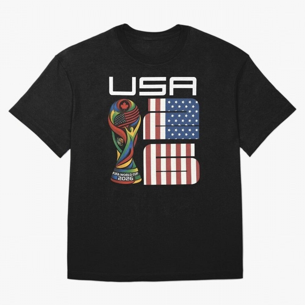 USA World Cup 2026 Host Nation Soccer Design Oversized T-Shirt Back Your Heroes with Match Day Hype around FIFA World Cup 2026, Neymar, Haaland and Cristiano Ronaldo, Argentina, Sports Nostalgia, International Competition, Famous Players and