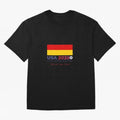 Usa 2026 World Cup Fever Americas Football. Oversized T-Shirt Join Supporters Worldwide for FIFA World Cup 2026 Spirit, Driven by Brazil, Portugal and Argentina, CR7 and Messi, Game Day Rituals, Football Legends, Country Pride and the Road to the