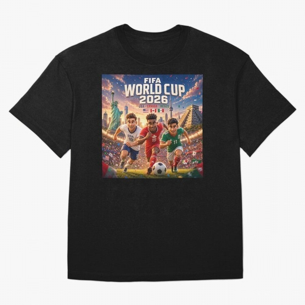 ? USA Canada Mexico Football 2026 #football 2026 Oversized T-Shirt Feel the Heartbeat of FIFA World Cup 2026 Group Stage for Fans of Haaland and England and Germany, Bringing Football Passion, Legendary Performances, Festival Vibes and Supporter