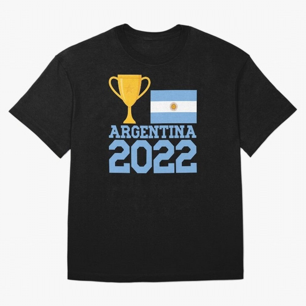 Argentina World Cup Soccer Football 2022, Argentina Soccer Jersey Argentinian Football, Argentina, Argentinian, Qatar World Cup 2022 Oversized T-Shirt Show Your Tournament Heart for FIFA World Cup 2026 USA Canada Mexico Centered on Mbappe and