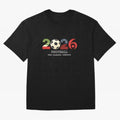 Football 2026 USA Canada Mexico Oversized T-Shirt Celebrate the Stars of Global Football Passion for FIFA World Cup 2026, Connected to Haaland, Argentina, France and Brazil, Football Festival Excitement, Trophy Ambitions, Country Rivalries and Star