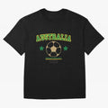 Australia 2026 ¡ª Vintage Soccer Tee Oversized T-Shirt Bring International Match Energy to FIFA World Cup 2026 Group Stage Driven by Messi and Cristiano Ronaldo, Spain and Netherlands Energy, Championship Spirit, Famous Goals, Roaring Crowds and