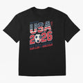 USA Soccer 250 Years 1776 -2026 Oversized T-Shirt Feel the Heartbeat of Match Day Hype around FIFA World Cup 2026, Messi, Neymar and Mbappe, Netherlands, Stadium Memories, Football Loyalty, International Chants and Championship Tradition; Ideal for