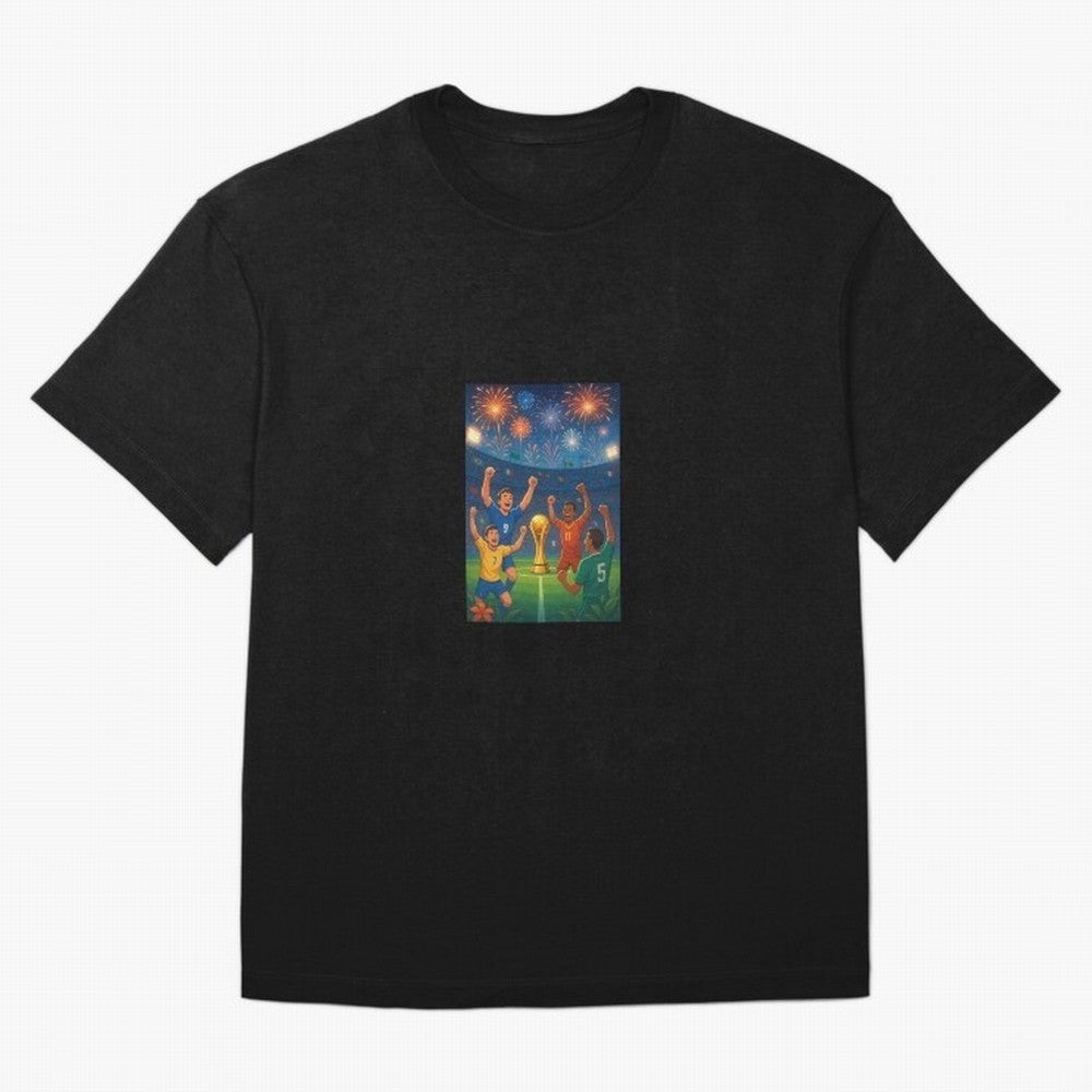 World Cup Oversized T-Shirt Elevate FIFA World Cup 2026 for Fans of Messi and Spain, Bringing Tournament Hype, Historic Matchups, Family Viewing Parties and Global Sports Pride; Ideal for Fans Who Follow Messi, Cristiano Ronaldo, CR7, Mbappe,