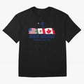 2026 North America Soccer World Tour - USA Mexico Canada Oversized T-Shirt Celebrate Golden Goal Energy in the FIFA World Cup 2026 Group Stage Journey through Cristiano Ronaldo, Haaland and CR7 Highlights, Brazil Pride, Worldwide Fan Energy,