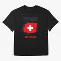 SWETZERLAND WORLD CUP 2026 Oversized T-Shirt Show Your Stadium Side during the FIFA World Cup 2026 Group Stage Journey through Cristiano Ronaldo, Haaland and CR7 Highlights, Portugal, Spain and Germany Pride, Vintage Soccer Flavor, Modern Football