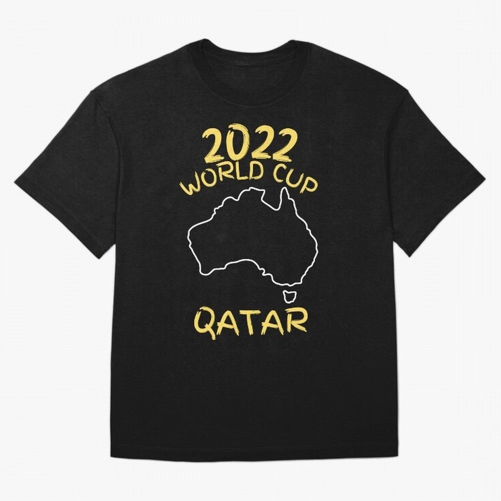 Socceroos World Cup 2022 Qatar Oversized T-Shirt Get Ready for the FIFA World Cup 2026 USA Canada Mexico Journey through Haaland and Mbappe Highlights, France and Portugal Pride, Classic Soccer Heritage, Championship Pressure, Fan Loyalty and