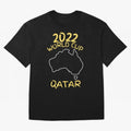 Socceroos World Cup 2022 Qatar Oversized T-Shirt Get Ready for the FIFA World Cup 2026 USA Canada Mexico Journey through Haaland and Mbappe Highlights, France and Portugal Pride, Classic Soccer Heritage, Championship Pressure, Fan Loyalty and