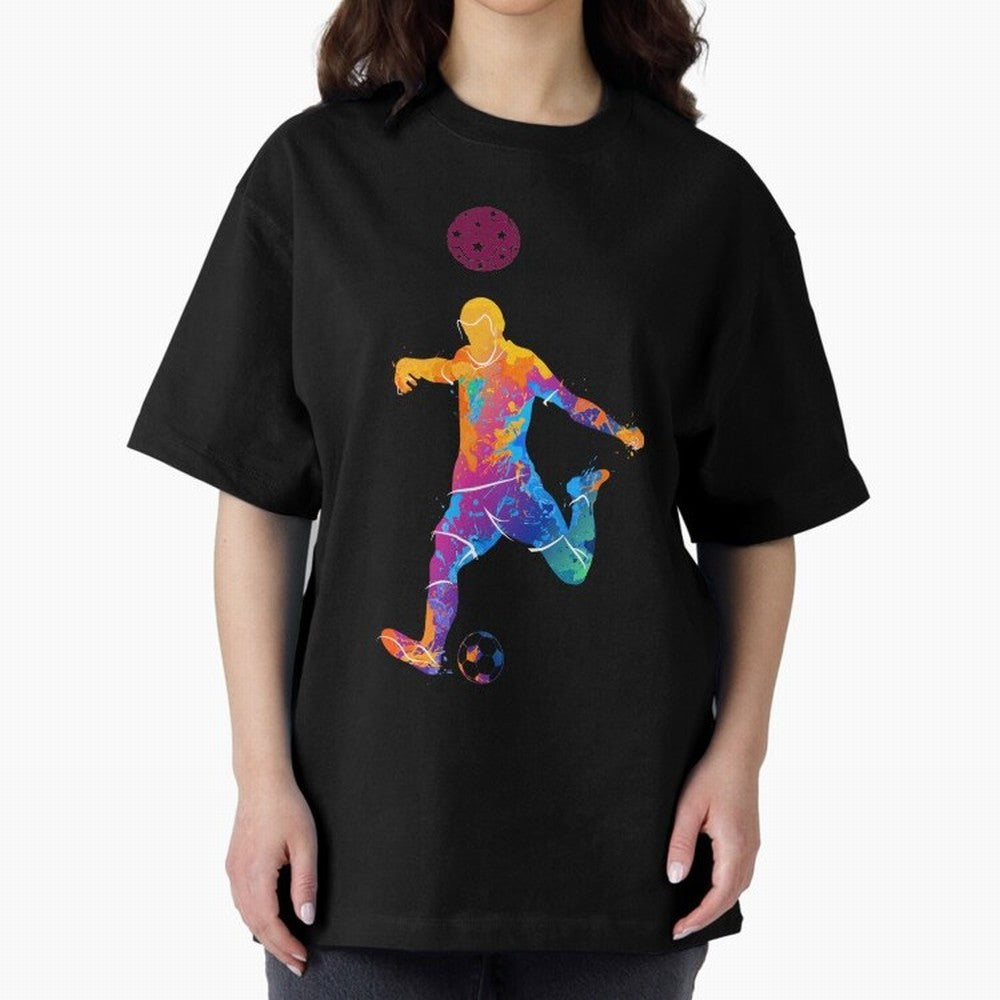 World Cup 2022 Family, Football Players, Football Lovers Oversized T-Shirt Celebrate Football Heritage in Global Football Passion for FIFA World Cup 2026 Group Stage, Inspired by Cristiano Ronaldo, Haaland and CR7, Argentina and Brazil, Tournament