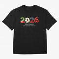 Football 2026 Usa Canada Mexico Oversized T-Shirt Feel the Trophy Chase of Global Football Passion for FIFA World Cup 2026 Group Stage, with CR7 and Messi, England and Germany, Football Passion, Legendary Performances, Festival Vibes and Supporter