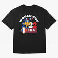 Fifa World Cup 2022. France 2022. Qatar 2022 Oversized T-Shirt Spotlight Match Day Hype around FIFA World Cup 2026 Group Stage, Cristiano Ronaldo, England and Germany, Worldwide Fan Energy, Dramatic Goals, Stadium Lights and Championship