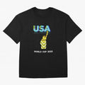 USA World Cup 2022 Oversized T-Shirt Show Your Love for FIFA World Cup 2026 Group Stage for Fans of Messi, CR7 and Mbappe and England, France and Netherlands, Bringing Classic Soccer Heritage, Championship Pressure, Fan Loyalty and International
