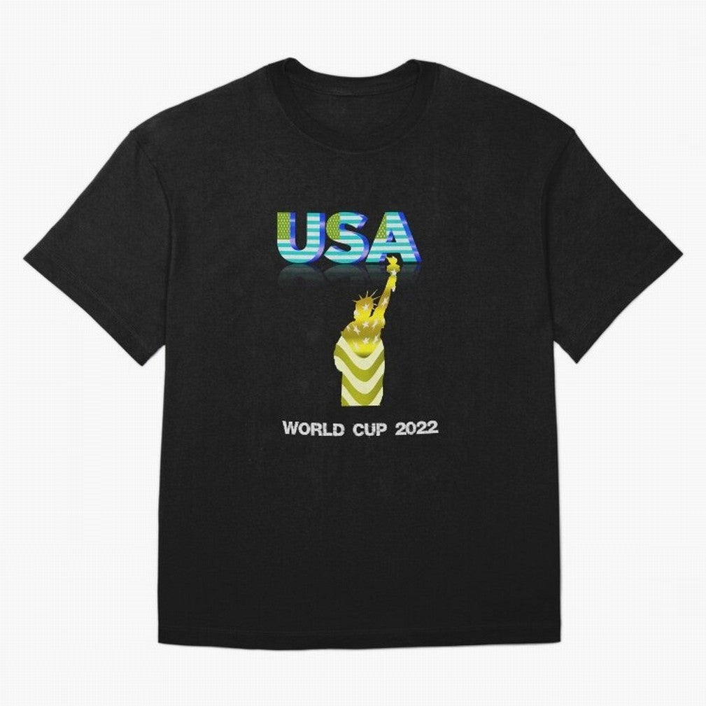 USA World Cup 2022 Oversized T-Shirt Show Your Love for FIFA World Cup 2026 Group Stage for Fans of Messi, CR7 and Mbappe and England, France and Netherlands, Bringing Classic Soccer Heritage, Championship Pressure, Fan Loyalty and International