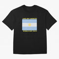 I Love My Country Argentina World Cup 2022 Oversized T-Shirt Support Iconic Players in FIFA World Cup 2026 Spirit, Made for Argentina, Messi and Cristiano Ronaldo, Retro Football Energy, Iconic Rivalries, Trophy Chase Drama and Stadium Atmosphere;