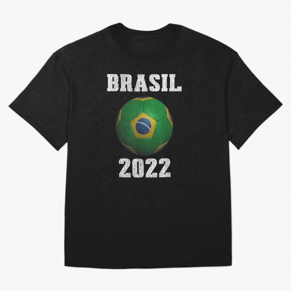 Brasil Flag Soccer Jersey Football Graphic Design T-Shirt Oversized T-Shirt Remember Iconic Moments from FIFA World Cup 2026 Group Stage Driven by Messi, CR7 and Mbappe, Argentina, France and Brazil Energy, Worldwide Fan Energy, Dramatic Goals,