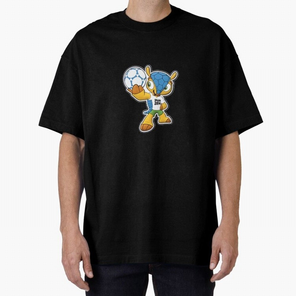 Brazil 14 Oversized T-Shirt Show Match Day Excitement for FIFA World Cup 2026 Inspired by Neymar, Brazil, Portugal and Argentina Energy, Worldwide Fan Energy, Dramatic Goals, Stadium Lights and Championship Celebrations; Great for Supporters Who