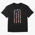Russia 2018 Football Soccer Championship Oversized T-Shirt Live the Energy of FIFA World Cup 2026 Spirit, with France, Messi and Cristiano Ronaldo, Football Passion, Legendary Performances, Festival Vibes and Supporter Community; Ideal for Fans Who