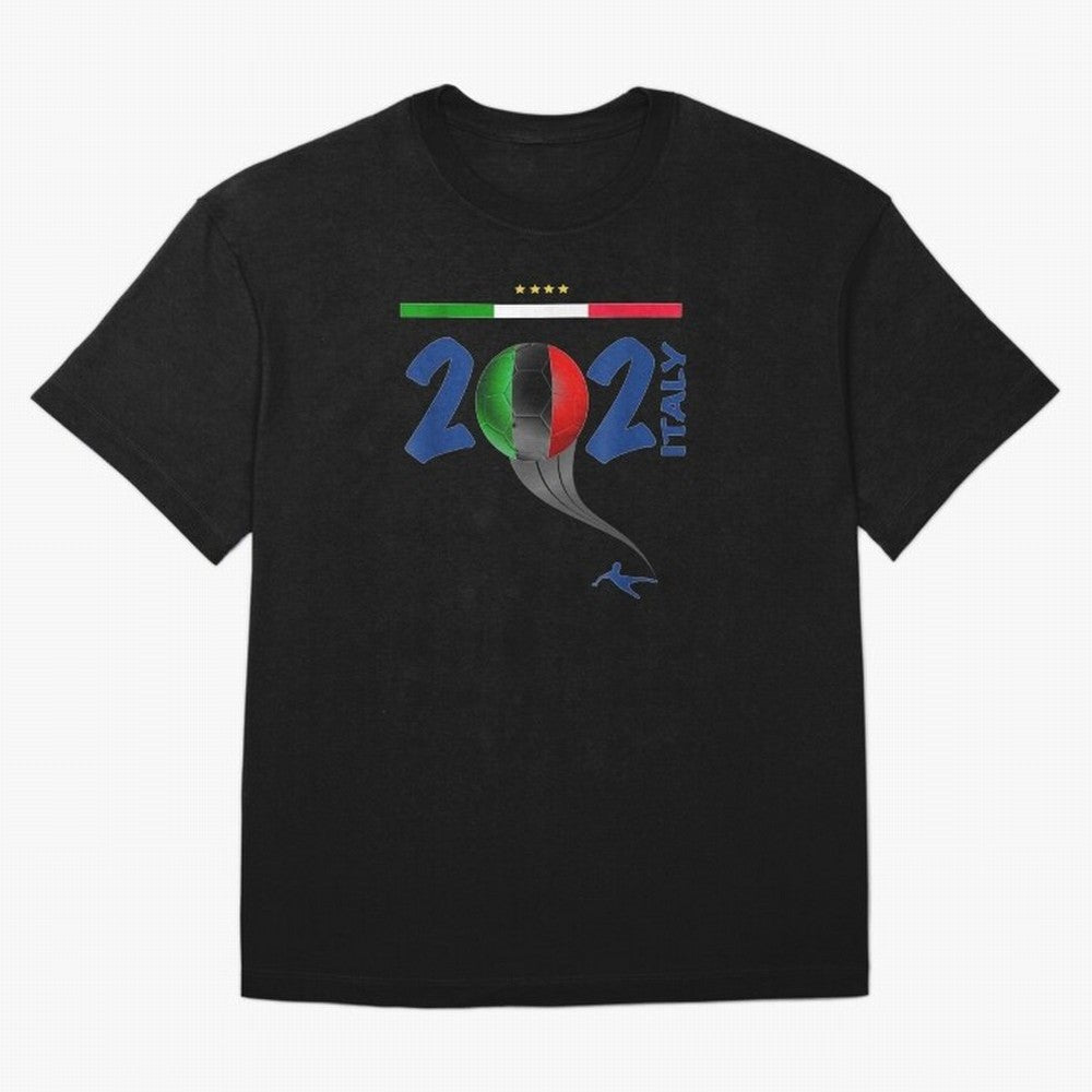 Italy Football - Italian Soccer National Team Oversized T-Shirt Celebrate Football Dreams Across FIFA World Cup 2026 Group Stage Connected to CR7, Portugal, Spain and Germany Energy, Global Supporter Spirit, Legendary Goals, National Colors and