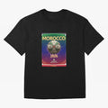 Morocco 2026 World Cup - Traditional Zellige Football Oversized T-Shirt Bring a Champion Mindset to Match Day Hype around FIFA World Cup 2026, Mbappe and Neymar, Argentina and Brazil, Tournament Hype, Historic Matchups, Family Viewing Parties and