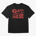 Qatar World Cup 2022 Oversized T-Shirt Honor the Football Icons of FIFA World Cup 2026 for Fans of Messi and Portugal, Bringing Fan Favorite Moments, National Team Passion, Big Match Drama and Soccer History; Ideal for Football Dads, Football Moms,