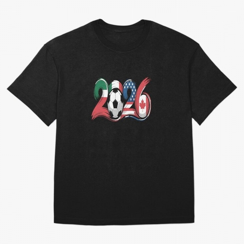 2026 Soccer Play Game Year Players Oversized T-Shirt Celebrate the Magic of FIFA World Cup 2026 Group Stage with Messi, Portugal Energy, Retro Football Energy, Iconic Rivalries, Trophy Chase Drama and Stadium Atmosphere; Made for Die Hard