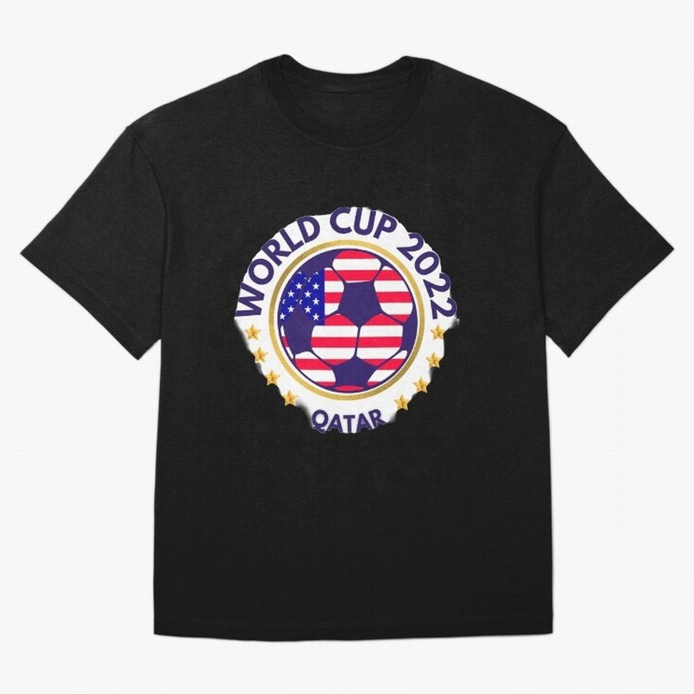 Usa World Cup Oversized T-Shirt Treasure FIFA World Cup 2026 for Fans of Mbappe and Neymar and Spain, Bringing Football History, Final Match Energy, Crowd Noise and Once in a Lifetime Moments; Great for Watch Parties, Sports Bars, Family Nights,