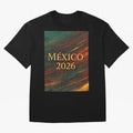Mexico 2026 Arc of Color - Elegant and Luxury Design for Soccer Fans Oversized T-Shirt Bring International Match Energy to FIFA World Cup 2026 Group Stage for Fans of Neymar and Netherlands, Bringing Championship Spirit, Famous Goals, Roaring