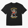 world cup 2026 Oversized T-Shirt Show Support during FIFA World Cup 2026 Spirit, Centered on France, Haaland and Mbappe, Stadium Memories, Football Loyalty, International Chants and Championship Tradition; Ideal for Passionate Fans Who Love