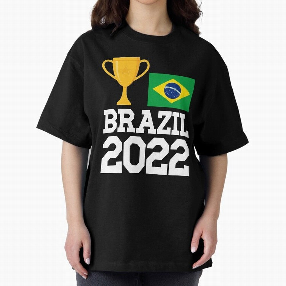 Brazil Soccer Team Fan Football Brazilian Flag 2022 T-Shirt - Brazil T shirt Soccer - Brazil Flag Vintage - Brazilian Oversized T-Shirt Show Support during the FIFA World Cup 2026 USA Canada Mexico Journey through Messi Highlights, Argentina Pride,