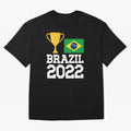 Brazil Soccer Team Fan Football Brazilian Flag 2022 T-Shirt - Brazil T shirt Soccer - Brazil Flag Vintage - Brazilian Oversized T-Shirt Show Support during the FIFA World Cup 2026 USA Canada Mexico Journey through Messi Highlights, Argentina Pride,
