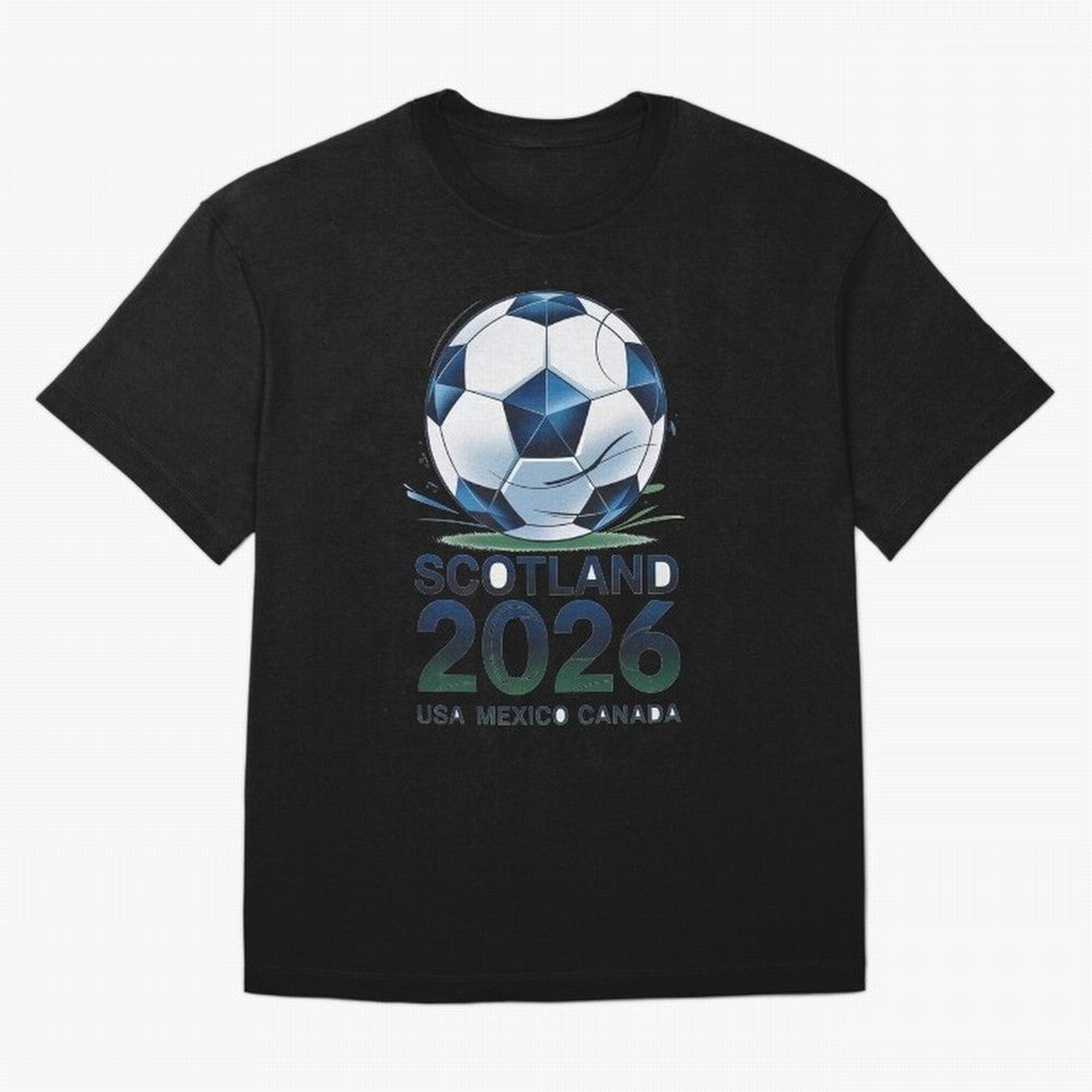 Scotland Soccer Football Design 2026 Oversized T-Shirt Bring Global Tournament Vibes to FIFA World Cup 2026 Spirit, Highlighting Netherlands, Cristiano Ronaldo, Supporter Pride, Iconic Celebrations, Legendary Names and Global Match Day Energy; Made