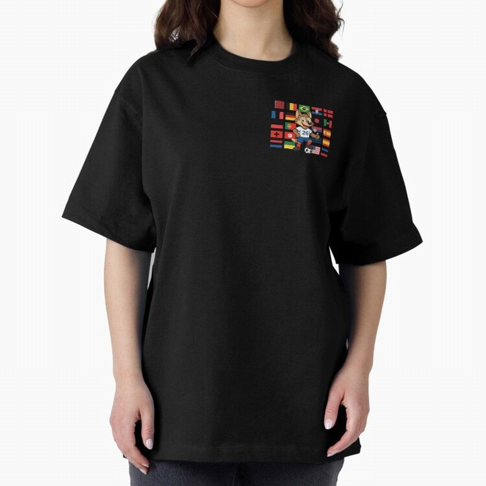 Copa Mundial de F¨²tbol Oversized T-Shirt Make Every Match About Match Day Hype around FIFA World Cup 2026, CR7 and Messi, England and Germany, Match Day Excitement, Supporter Culture, Golden Goals and Global Football Passion; Great for Watch