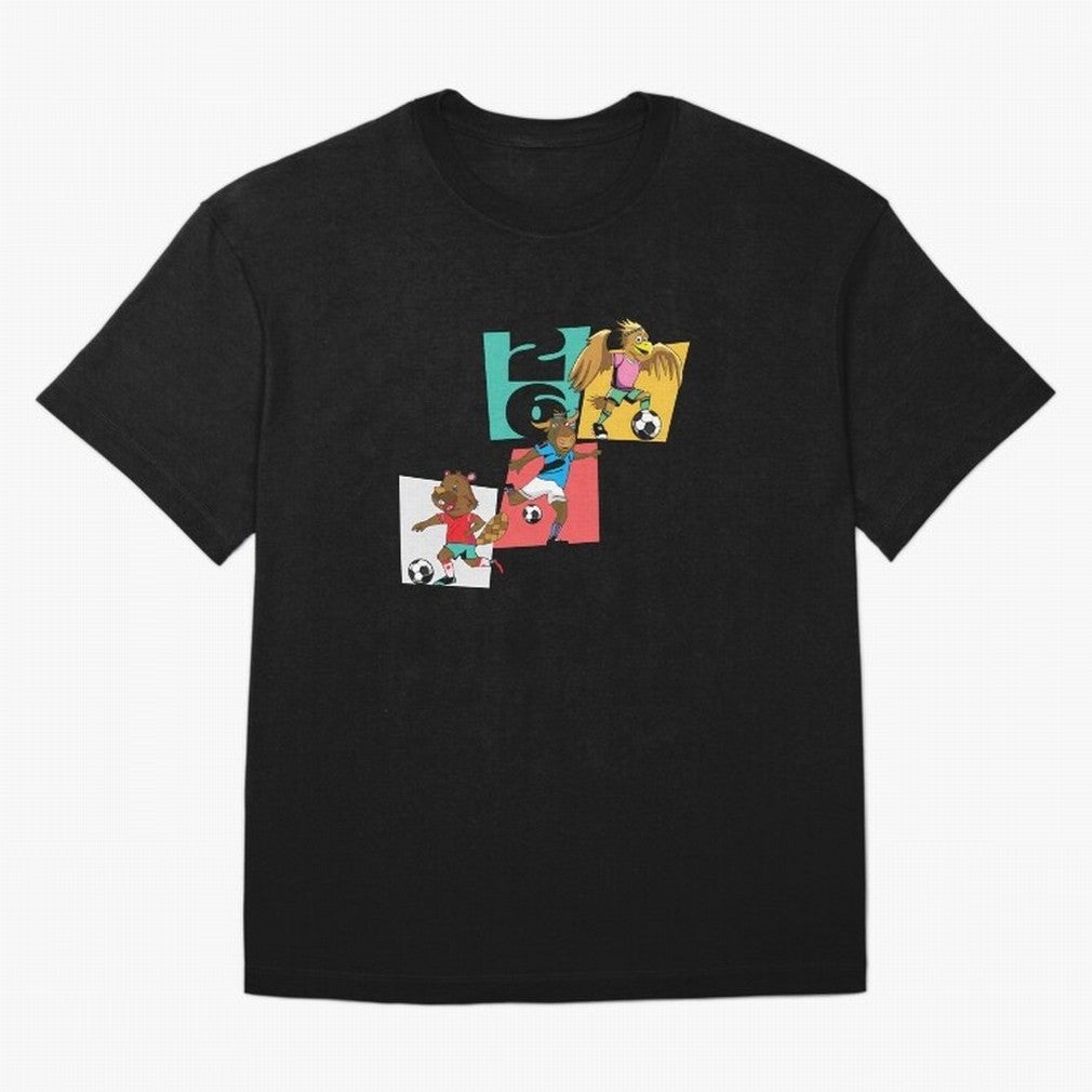 North America Mascots 2 T-Shirt_83568192 Oversized T-Shirt Elevate the FIFA World Cup 2026 Group Stage Journey through Messi, Neymar and Mbappe Highlights, England Pride, Retro Football Energy, Iconic Rivalries, Trophy Chase Drama and Stadium