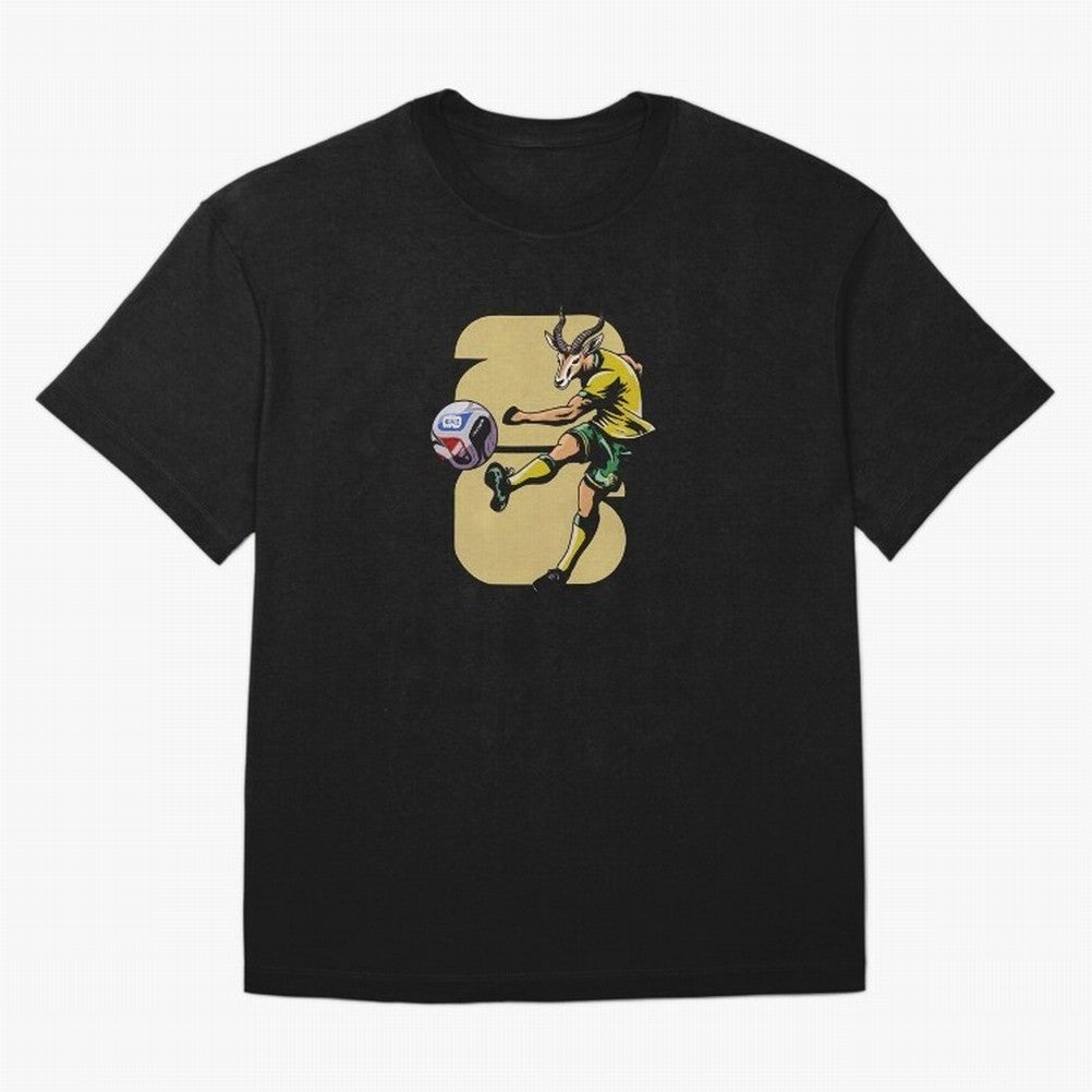 South Africa Springbok Soccer T-Shirt_91176937 Oversized T-Shirt Celebrate Unforgettable Nights in Global Football Passion for FIFA World Cup 2026 Group Stage, Inspired by Mbappe and Neymar, France and Portugal, Football Passion, Legendary