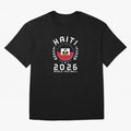 World Cup 2026 Haiti Football Fan Haitian Supporter T-Shirt_84687246 Oversized T-Shirt Live for the Drama of Match Day Hype around FIFA World Cup 2026 Group Stage, Messi, Spain and Netherlands, Worldwide Fan Energy, Dramatic Goals, Stadium Lights