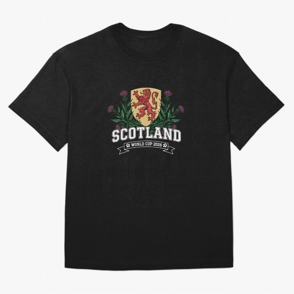 Scotland World Cup 2026 - Tartan Army Football Fan, USA Mexico Canada, Sports Souvenir T-Shirt_84153702 Oversized T-Shirt Fuel the Hype around FIFA World Cup 2026 USA Canada Mexico for Fans of Messi, CR7 and Mbappe and England, France and