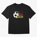 USA 2026- Germany Oversized T-Shirt Carry the Colors and Pride of Match Day Hype around FIFA World Cup 2026, Messi, CR7 and Mbappe, France, Stadium Memories, Football Loyalty, International Chants and Championship Tradition; Great for Supporters