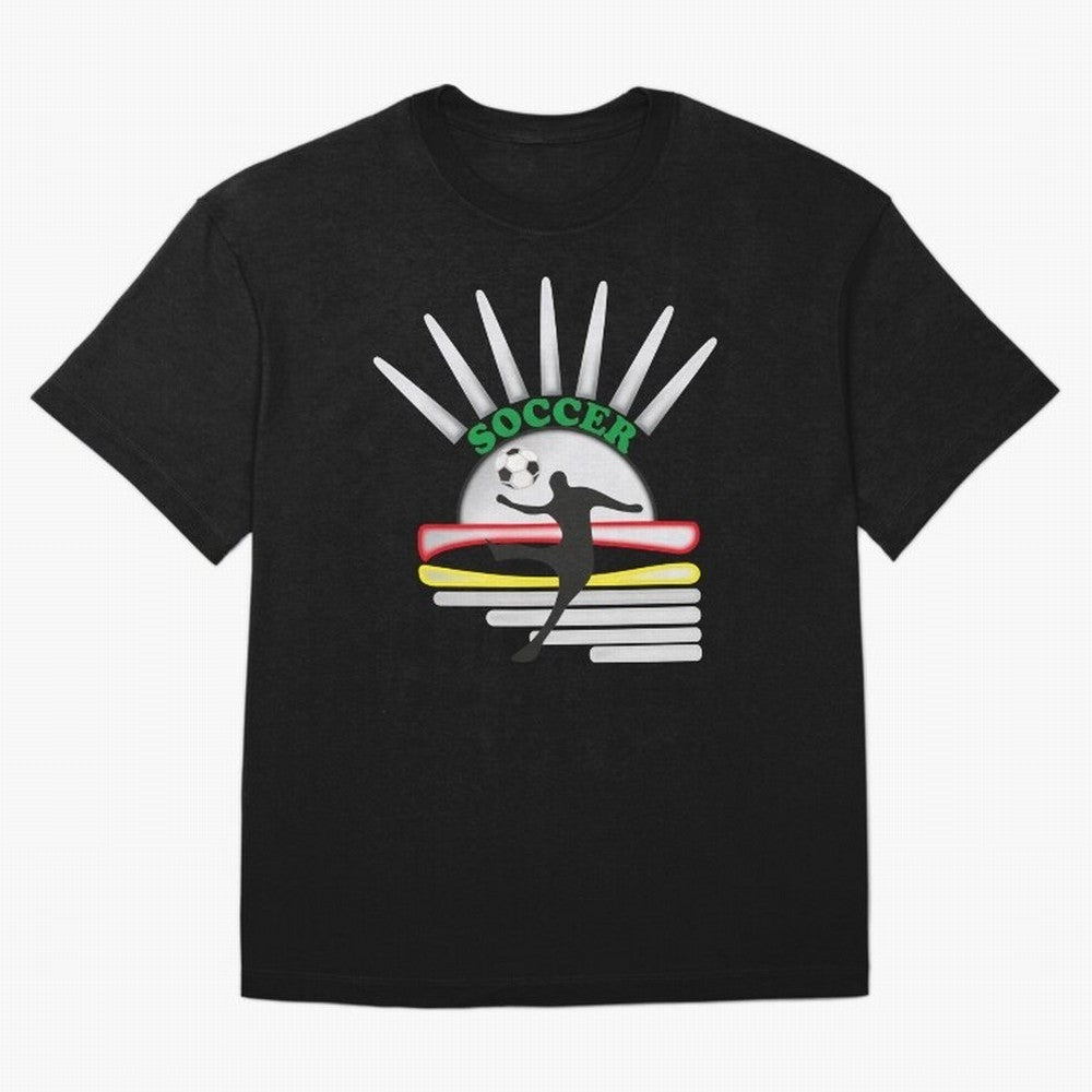 Football player football sun Oversized T-Shirt Step into Match Day Hype around FIFA World Cup 2026 Group Stage, CR7 and Messi, Spain and Netherlands, Sports Nostalgia, International Competition, Famous Players and Unforgettable Victories; Built for
