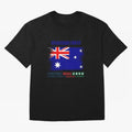 AUSTRIA WORLD CUP 2026 Oversized T-Shirt Follow Every Goal of Global Football Passion for FIFA World Cup 2026 USA Canada Mexico, Inspired by Neymar, Haaland and Cristiano Ronaldo, England, Worldwide Fan Energy, Dramatic Goals, Stadium Lights and