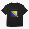 BOSNIA WORLD CUP 2026 Oversized T-Shirt Represent Football Lovers during FIFA World Cup 2026 Built around Messi, Germany Energy, Tournament Hype, Historic Matchups, Family Viewing Parties and Global Sports Pride; Ideal for Football Dads, Football