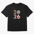 2026 Football Countries Design ¨C USA, Canada & Mexico Inspired Art Oversized T-Shirt Carry the Dream of FIFA World Cup 2026 Spirit, Capturing Spain, Messi, Sports Nostalgia, International Competition, Famous Players and Unforgettable Victories;