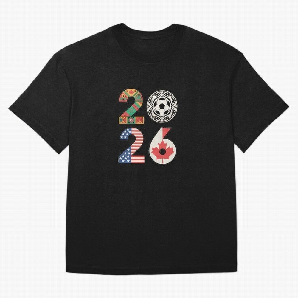 2026 Football Countries Design ¨C USA, Canada & Mexico Inspired Art Oversized T-Shirt Carry the Dream of FIFA World Cup 2026 Spirit, Capturing Spain, Messi, Sports Nostalgia, International Competition, Famous Players and Unforgettable Victories;