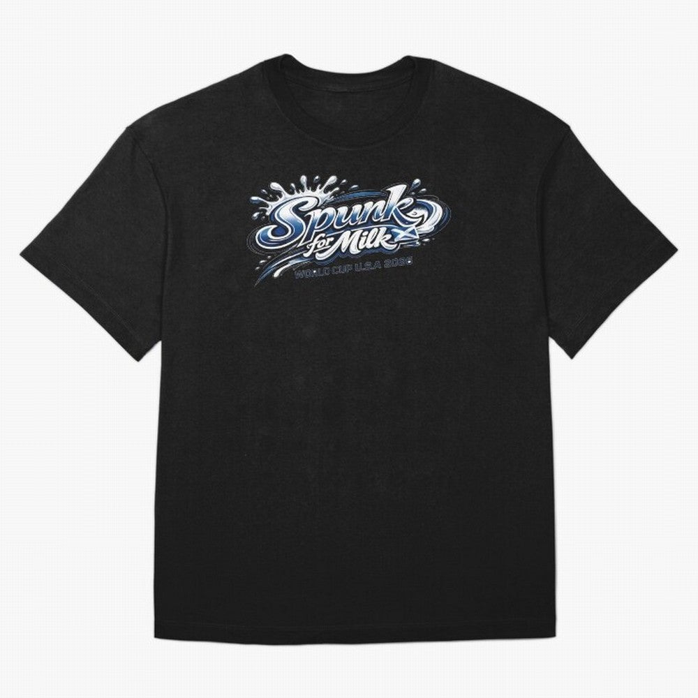 Spunk for Milk Oversized T-Shirt Carry National Pride through the FIFA World Cup 2026 Journey through Messi and Cristiano Ronaldo Highlights, Argentina Pride, Vintage Soccer Flavor, Modern Football Stars, National Flags and Final Night Emotion;