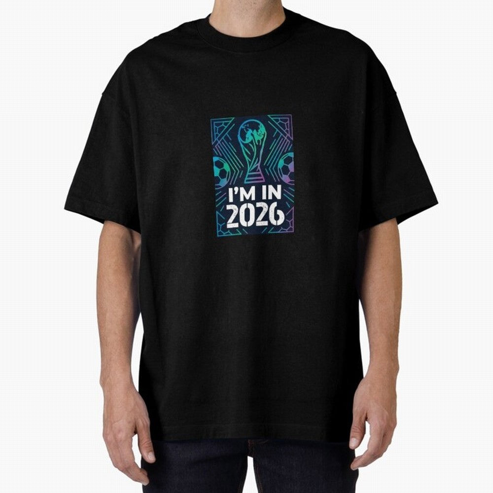 World Cup 2026 Oversized T-Shirt Spotlight FIFA World Cup 2026 Group Stage with Haaland, Netherlands Energy, Retro Football Energy, Iconic Rivalries, Trophy Chase Drama and Stadium Atmosphere; Built for Supporters Chasing Trophy Dreams, Final Match