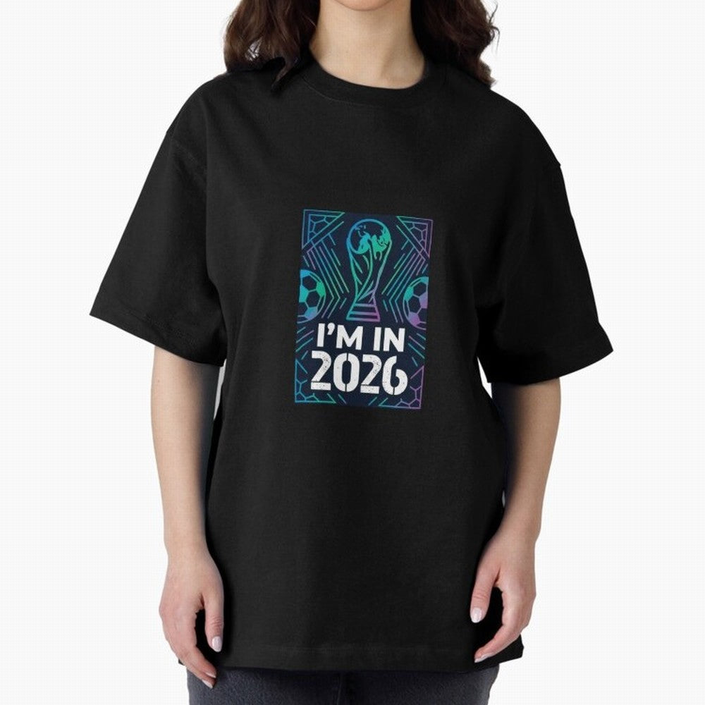 World Cup 2026 Oversized T-Shirt Spotlight FIFA World Cup 2026 Group Stage with Haaland, Netherlands Energy, Retro Football Energy, Iconic Rivalries, Trophy Chase Drama and Stadium Atmosphere; Built for Supporters Chasing Trophy Dreams, Final Match